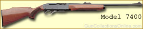 Remington Model 7400 hunting rifle semi auto