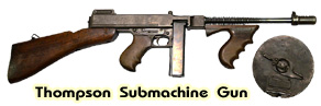 Tommy gun, tompson submachinegun, thompson submachine gun for sale