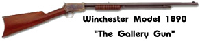 Winchester Model 1890, Winchester model 1890, .22 caliber, pump action